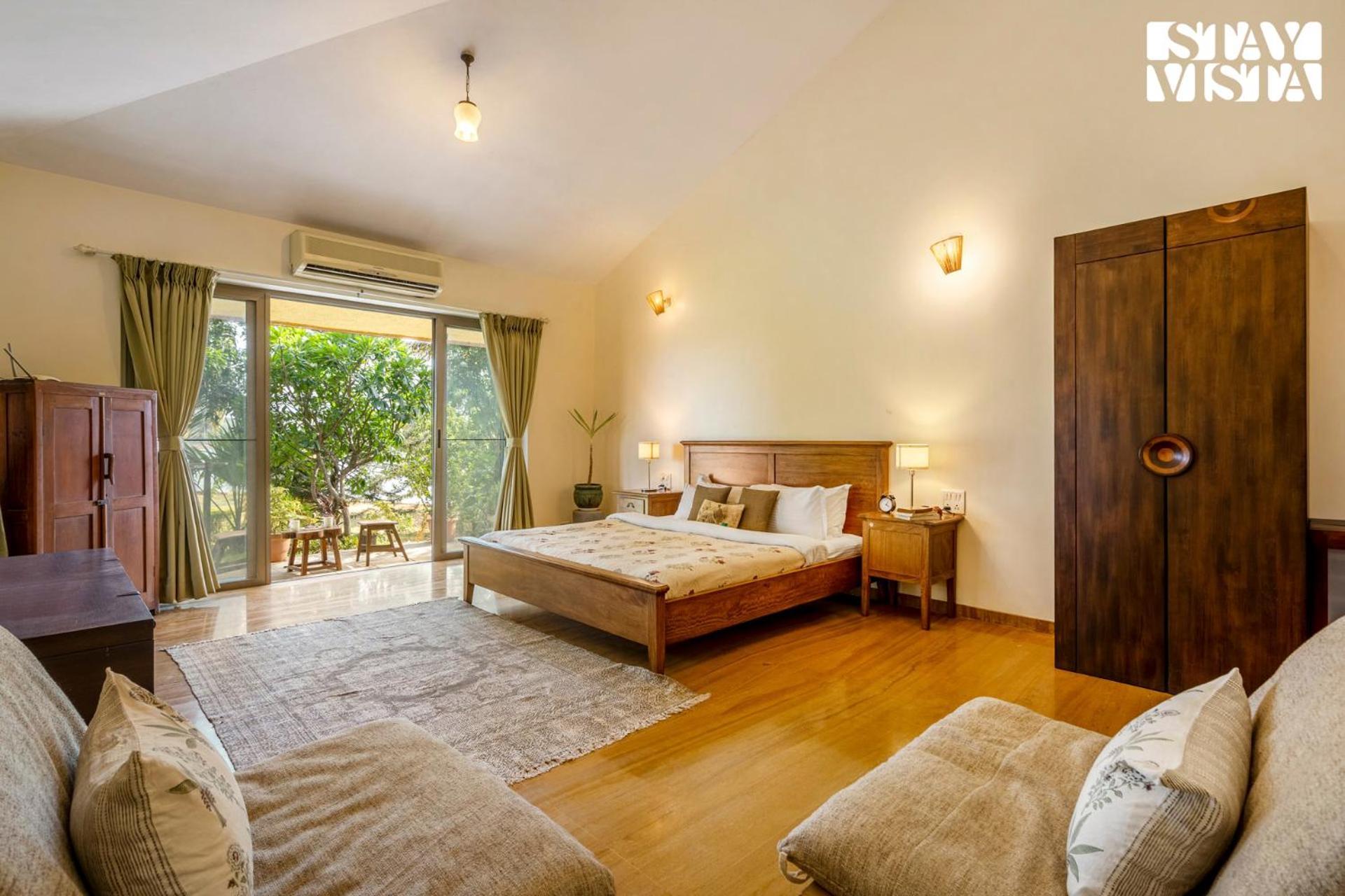 Stayvista At Three Shores With Lake View & Alfresco Dining Khamshet Luaran gambar